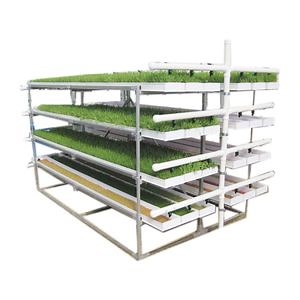 [Hot Item] Microgreen Rack Hydroponic Fodder Tray System