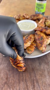 Chicken wings umbrella | Miguels cookingwithfire