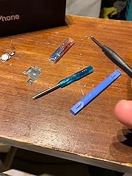 MMOBIEL Home Button Compatible with iPhone 6/6 Plus - Flex Cable Connector - Replacement - Incl. Screwdrivers - White