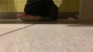 Shy Guy taking a dump