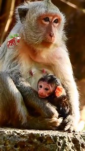 Just born baby monkey, Amber mom get one more baby | MonkeyCamp