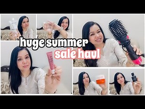 My huge summer sale haul from highfy | Haroons & Aura studio