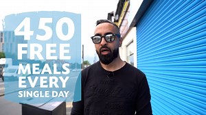 2.6K views · 457 reactions | An absolute pleasure joining the volunteers of Muslim Hands at their Open Kitchen in Hounslow where they provide 450 free meals every day to those in need from all faiths  The Prophet Muhammad (ﷺ) said, "He is not a believer whose stomach is filled while his neighbour goes hungry." [Al-Sunan Al-Kubra] | SuperSaf | Facebook