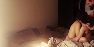 Husband shares wife with bestfriend, taking turns cumming in her, four loads total.