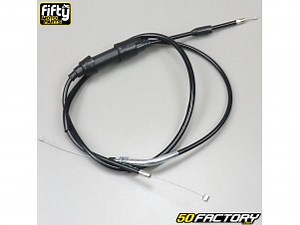 Câble de gaz Derbi Senda, Gilera SMT, RCR, Bultaco... Euro 2 Fifty