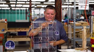 Marketing Holders Wine Bottle Topper Stopper Display 4 Slot Rack .75" Wide Slots 9.75" Wide by 2" Deep Riser with Holes Clear Acrylic Showcase Your Collection