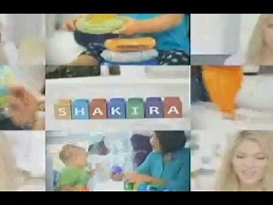 Comercial Mattel/Fisher-price Latino Collecion de Shakira primeros pasos