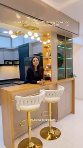 199K views · 28 reactions | Breakfast counter with dining table and with adjustable chairs !!! Recently completed project ! @interiorsbypragyatunge #interiors #diningtable #hidden #breakfast #counter #breakfastcounter #chairs #chairsofinstagram #adjsutablechairs#interiordesign #instagram #interior #instadaily #instalike #instagood #reels #reelsinstagram #punecity #mumbai #afforable #interiors #panindia #completed #project #indian #viral #trendingreels | Pradnya Tunge | Facebook