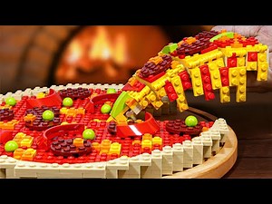 The Most EXTREME Domino SUPER Spicy Red Hot LEGO Pizza IRL Satisfying Cooking ASMR EVERY DAY