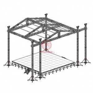 [Hot Item] Big Event Aluminum Lighting Lift Stage Spigot /Bolt Truss