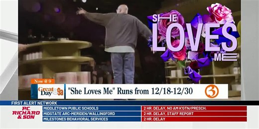 "She Loves Me" at the Long Wharf Theater