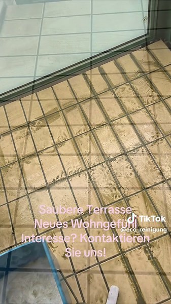 Terrassen Grundreinigung Zürich – Moos, Algen & Schmutz entfernen