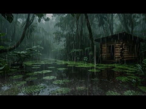 White Noise Rain and Thunder for Brain Reset and Full-Body Relaxation