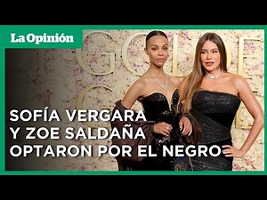 Sofía Vergara y Salma Hayek roban las miradas en los Golden Globes 2025 | La Opinión