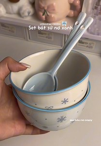 Cute Bowl of Rice with Adorable Additions
