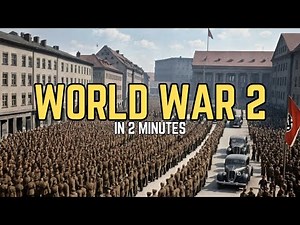 World War 2 in 2 minutes | Quick History