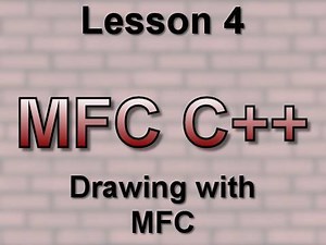 C++ MFC Lesson 4: Drawing with MFC