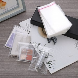 [Hot Item] Clear Resealable OPP Poly Bags Transparent OPP Bag Packing Plastic Bags Self Adhesive Seal