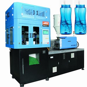 [Hot Item] Full Electrical Plastic PC Bottle Blowing Molding Machine Outdoor Sport Drinking Miner Water Maker Moulding Machine 5HP Water Chiller