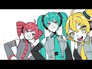 Miku, Teto and Neru shrink you (POV AI video)