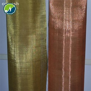 [Hot Item] Pure Copper Wire Mesh Faraday Cage Shielding Conductive Brass Wire Mesh