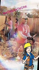 Show us your muscles! @thecityofsac , @miyamoto_international , and @teichert_inc rockin' it at #WomemBuild today! 💪🚧 | Habitat for Humanity of Greater Sacramento