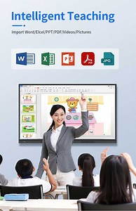 [Hot Item] Amaz 86 Inch 4K Interactive Flat Panel Electronic Whiteboard Smart Board Interactive Touchscreen