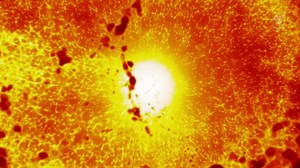A rare Nova explosion is anticipated to occur sometime in the coming months and we’ll be able to see the light here on Earth 🌎💥 T Coronae Borealis, dubbed the “Blaze Star” and known to astronomers simply as “T CrB,” is a binary system nestled in the Northern Crown some 3,000 light-years from Earth. The system consists of a white dwarf – an Earth-sized remnant of a dead star with a mass comparable to that of our Sun – and an ancient red giant slowly being stripped of hydrogen. The hydrogen from