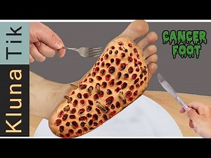 Kluna tik Eating CANCER FOOT for Dinner | Mukbang Asmr