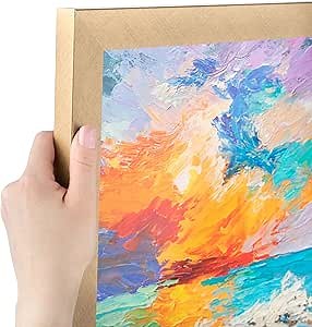 ArtToFrames 6x9 inch Classic Gold Picture Frame, 2WOM0066-76808-YGLD-6x9