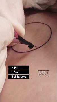 How to Tattoo a Perfect Circle 🎯#TattooTips #TattooArtist #TattooProcess #InkLife