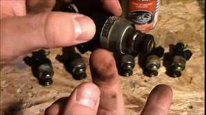 BLUE ELF 6x Fuel Injectors For 2002-2003 Jeep Liberty 3.7L V6#0280155972