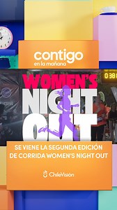 ¡PREPÁRATE! 🏃‍♀️ Ángela González, directora de comunicaciones de Women4Sports, y Evelyn Matthei, alcaldesa de Providencia, lanzaron la segunda versión de Women’s Night Out, corrida nocturna solo para mujeres que se realizará el 15 de marzo de 2025 🤩 👉 En su primera edición, la corrida contó con más de 5 mil mujeres inscritas, mientras que para esta nueva versión se esperan más de 7 mil mujeres que corran por las calles de Providencia. #ContigoCHV 📲 | Chilevisión