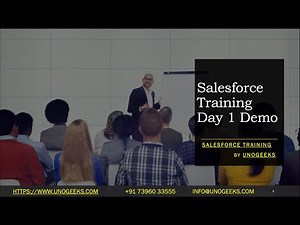 Salesforce Training Day1 Demo | Salesforce Training | Best Salesforce Training Online for Beginners