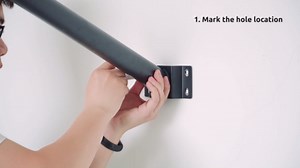 Mounting Brackets Extension Arm for Solar Street Light, Light Fixture Bracket Pole for Wall, Fence, Tree, Yard, Barn