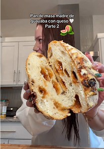 Pan de masa madre de guayaba con queso — Parte 2