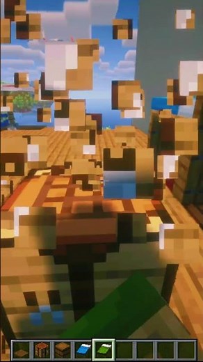HICE UNA CAMA PARA DORMIR CON MI PERRO en MINECRAFT 🐶💤