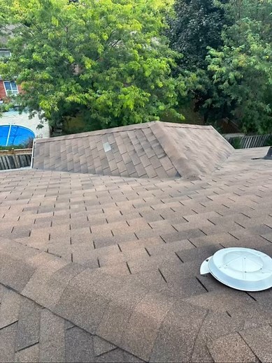 Ajax Project Timberline HDZ Pewter Gray Colour From GAF Brand #Roofing #modernhome #torontobuilder #buildersofinstagram#luxuryhome #luxurybuild #flatroof #torontobuilder #roof #roofer #roofershelper #roofingcontractor | Ca roofing Inc