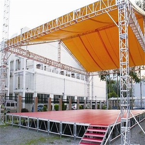 [Hot Item] Performance Aluminum Truss Stage Truss Equipment for Outdoor Event Project Setting up Aluminum Truss