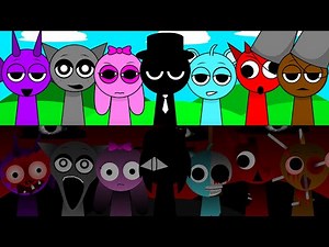 Sprunki Shake Swap😵‍💫Triple Roles Swapping at the same time🫨incredibox sprunki animation