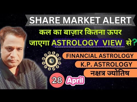 Nifty, Bank Nifty, Stock Prediction by Financial Astrology for date- 28 April 2023