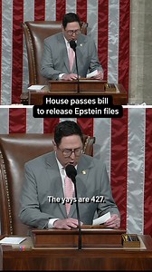 143K views · 1.1K reactions | The House today voted overwhelmingly to...