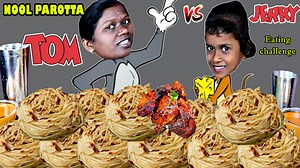 NOOL PAROTTA WITH TOM AND JERRY CHALLENGE IN TAMIL FOODIES DIVYA VS KEERTHANA NOOL PAROTTA WITH TOM AND JERRY CHALLENGE IN TAMIL FOODIES DIVYA VS KEERTHANA | Tamil Foodies
