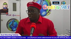 Sidi yaya TUNIS Give updates about the ID cards | Voice Of Salone
