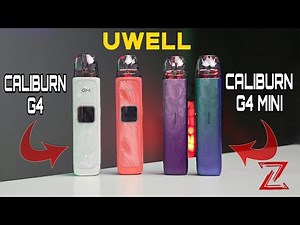 Uwell Caliburn G4 & G4 Mini Pod ! مميز ولكن