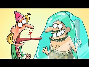 Frozen Caveman | Cartoon Box 319 by Frame Order | Hilarious Cartoon Compilation