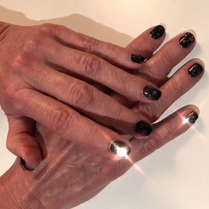 2.3K views · 214 reactions | Thanks to the amazing Deborah Lippmann for making my nails shine!  #nailart | Allison Janney | Facebook