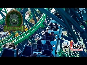 December 2021 Poltergeist Roller Coaster On Ride HD POV with Queue Six Flags Fiesta Texas