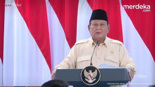 10K views · 149 reactions | Sambutan Hardiknas 2025, Prabowo Sentil Hilangkan Semangat 'Kumaha Juragan Wae' | MERDEKA.com | Facebook