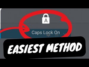 How To Turn On Caps Lock Indicator in windows 10/11 (2024)